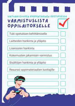 Varmistuslista oppilaitokselle